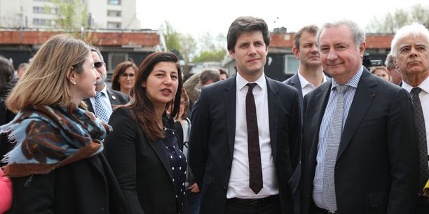 Julien Denormandie dans le quartier Empalot à Toulouse